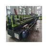 Máquina formadora de rollos de bandejas portacables de alta velocidad Línea formadora de rollos con cubierta Maquinaria de fabricación de bandejas portacables