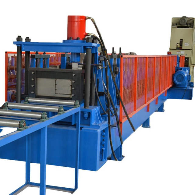 Máquina formadora de bandejas portacables con bandeja rodante pregalvanizada completamente automática
